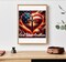 4th of July Diamond Art Kits for Adults, Independence Day Diamond Painting Kits, American Flag Patriotic Daimond Art, Full Drill Gem Art Painting Kit for Home Wall Decor